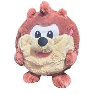 Six Flags Baby Taz Plush Ball 14” Tasmanian Devil Looney Tunes Clean Round Soft